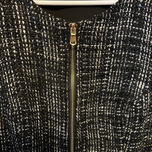 Isaac Mizrahi Women’s Black Tweed Jacket Blazer Size 10 - Picture 2 of 7